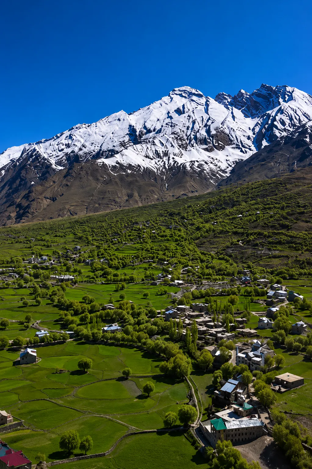 Sankoo town gateway to Suru Valley Ladakh